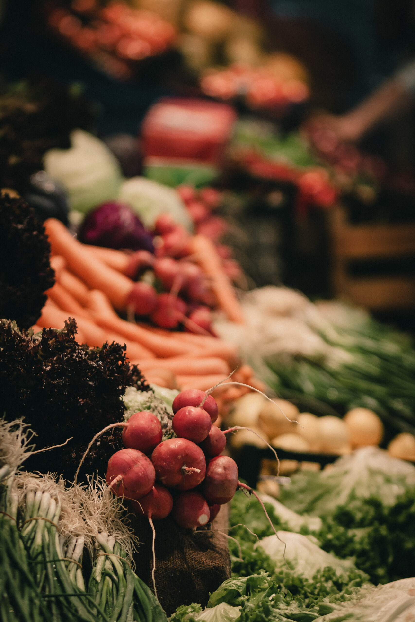 Assorted fresh vegetables