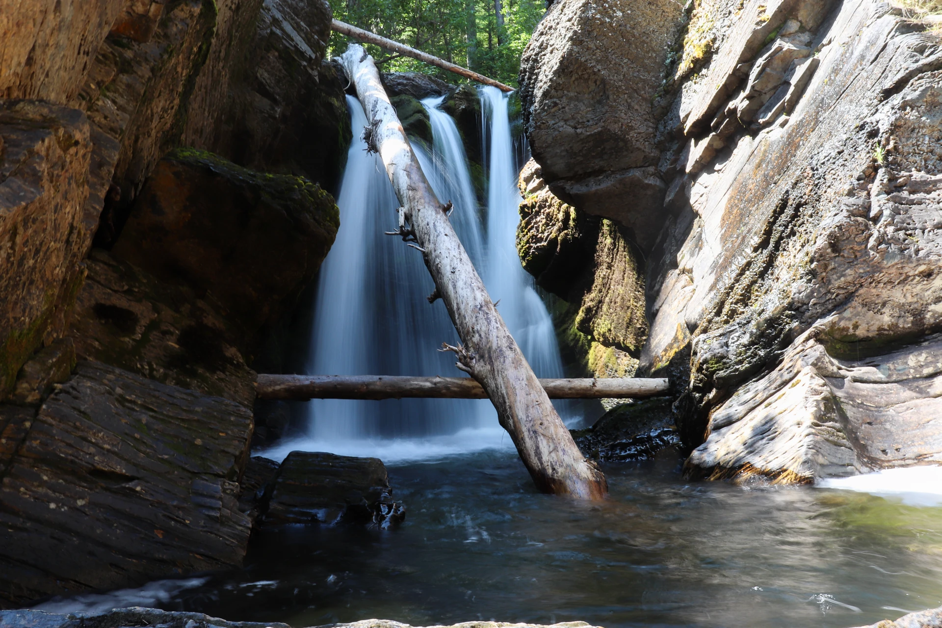 Waterfall landscape