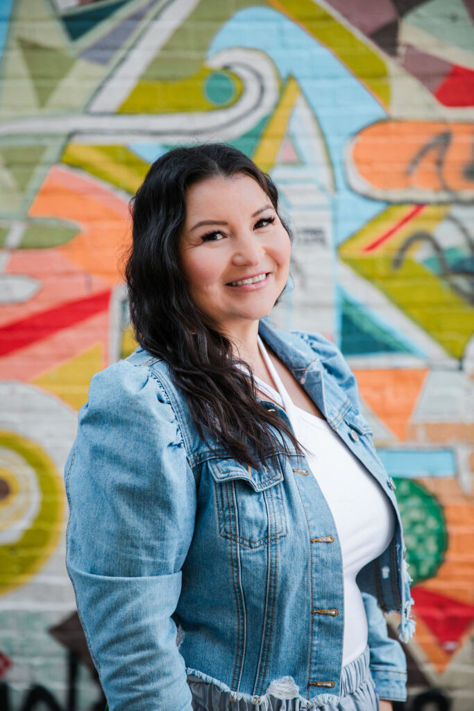 Photo of April, a resource partner